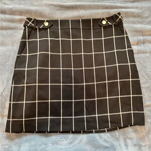 Loft Black&White Skirt